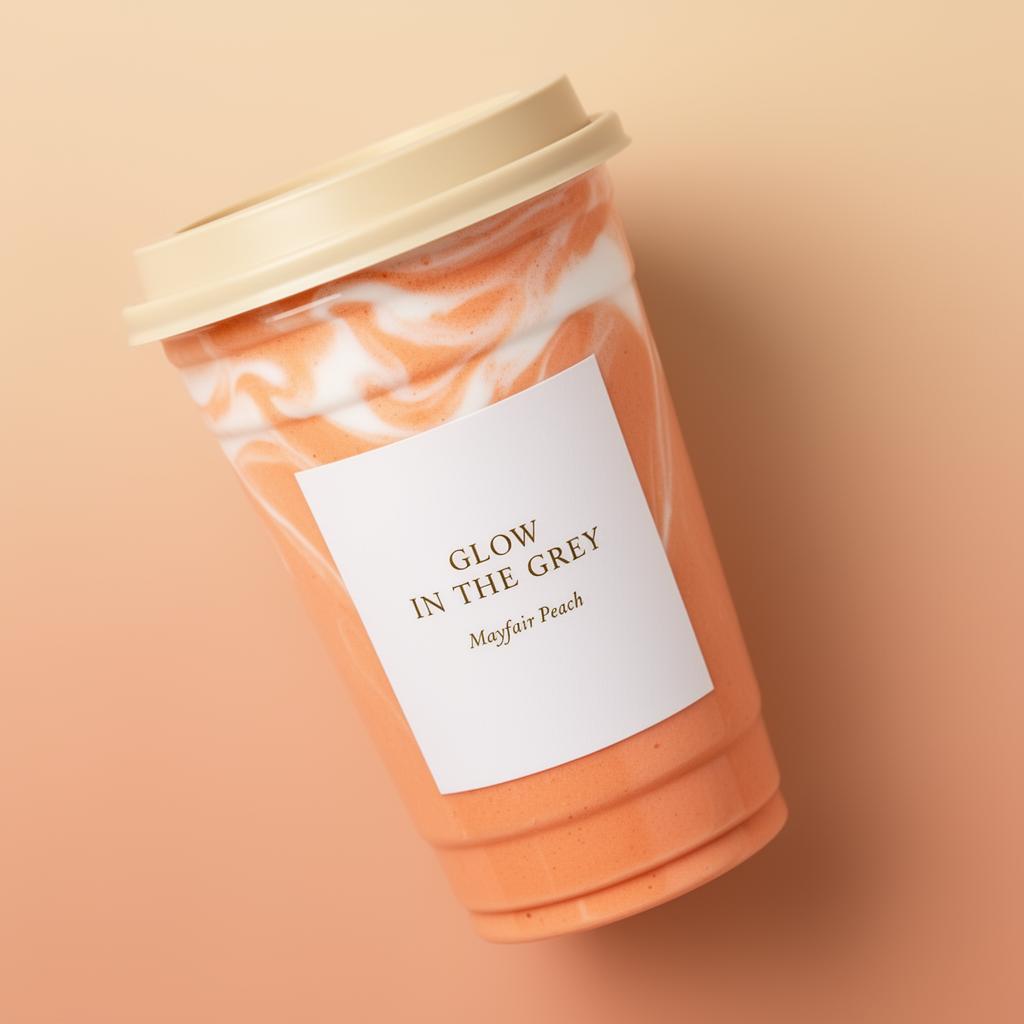 Mayfair Peach smoothie — Stress Relief & Sustained Energy
